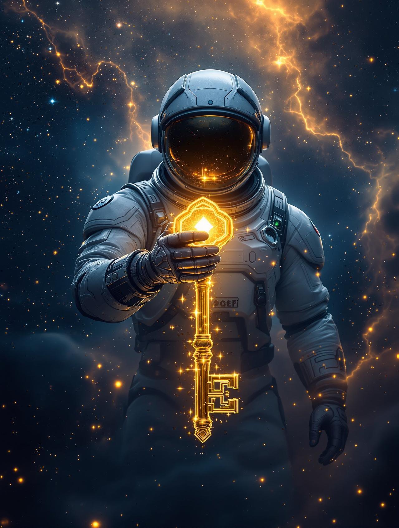 小短剧《星河之钥》海报